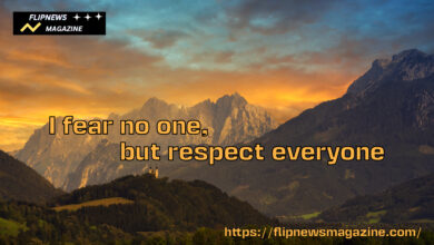 I Fear No One, But Respect Everyone - Tymoff